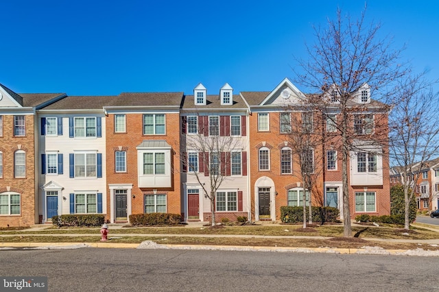 view of townhome / multi-family property