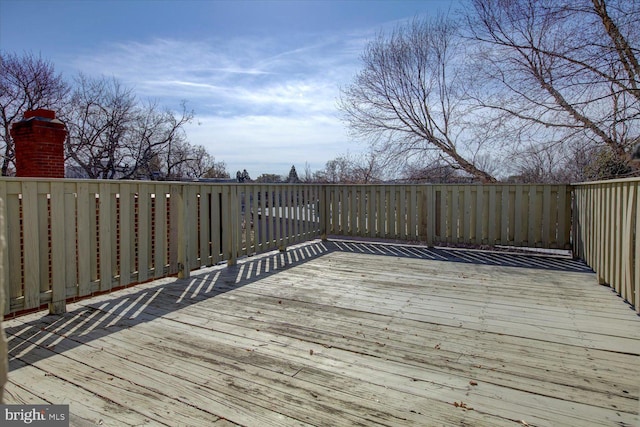 view of deck