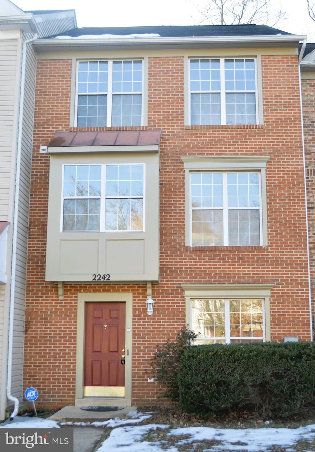 view of townhome / multi-family property