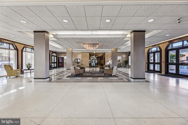 view of building lobby