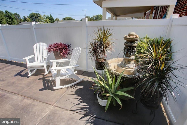 view of patio / terrace