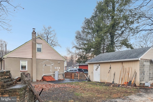 view of rear view of house