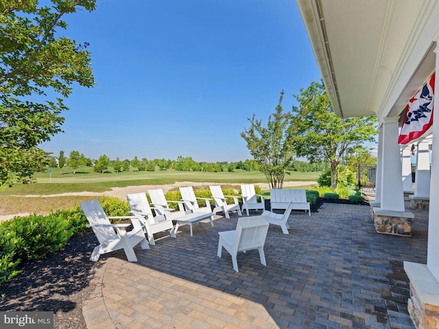 view of patio