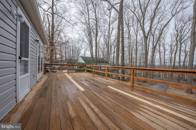 view of deck