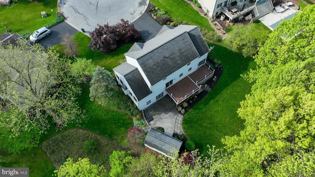 aerial view