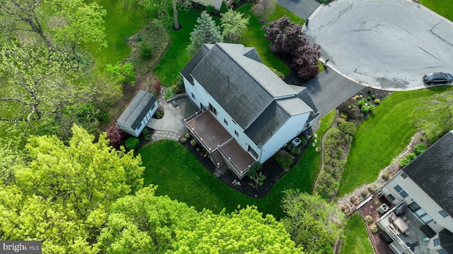 bird's eye view