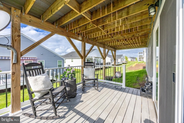 108 Zachary Way, Pottstown, PA 19464 - deck with a residential view and a yard