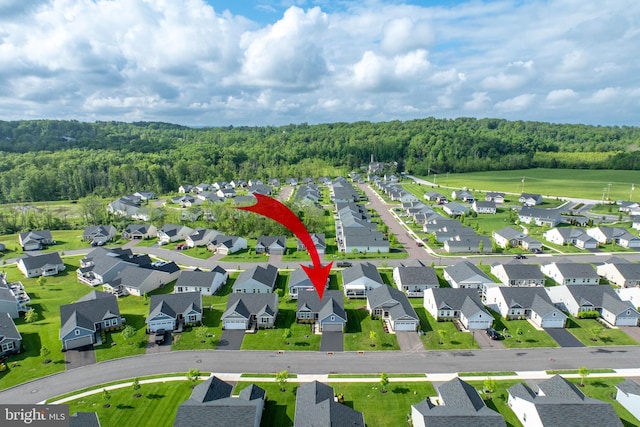 108 Zachary Way, Pottstown, PA 19464 - view of property location with a heavily wooded area