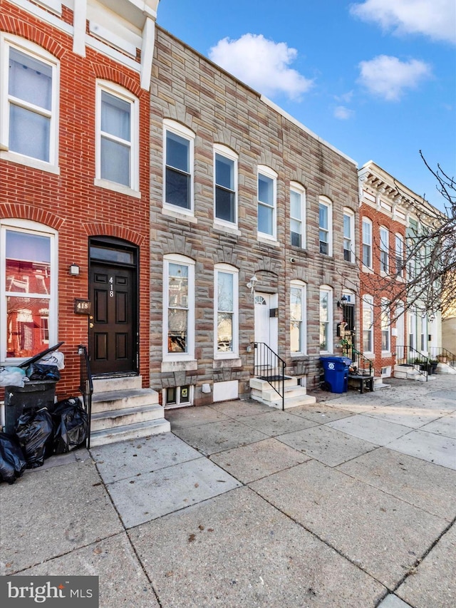 view of townhome / multi-family property