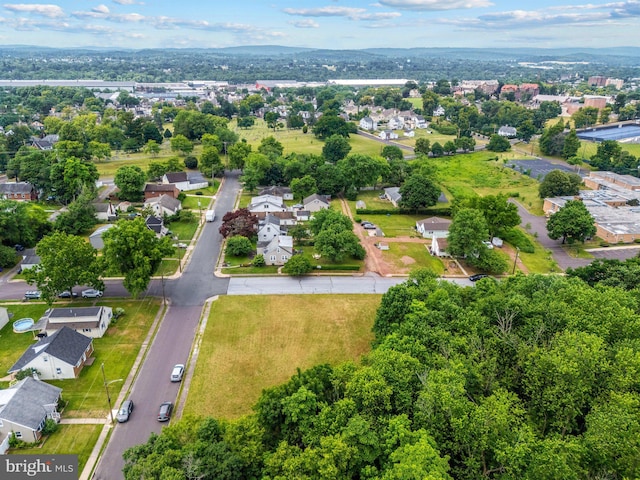 drone / aerial view