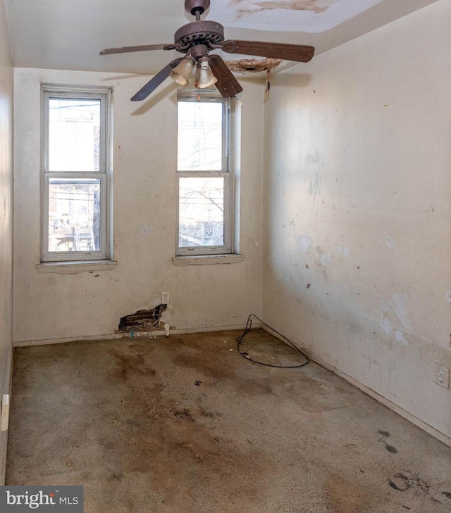 empty room featuring carpet