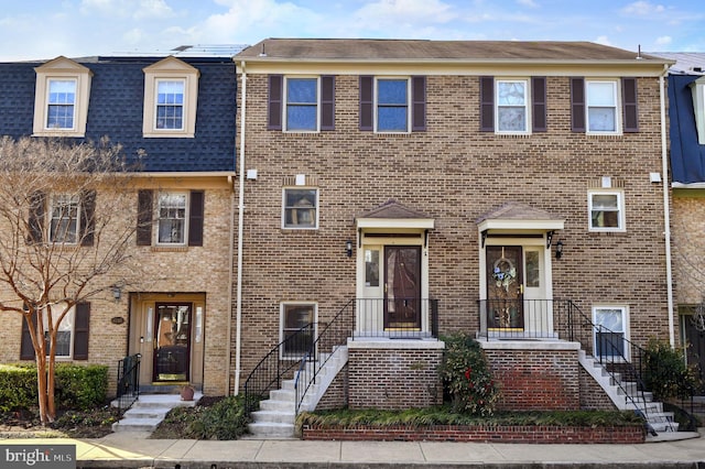 view of townhome / multi-family property