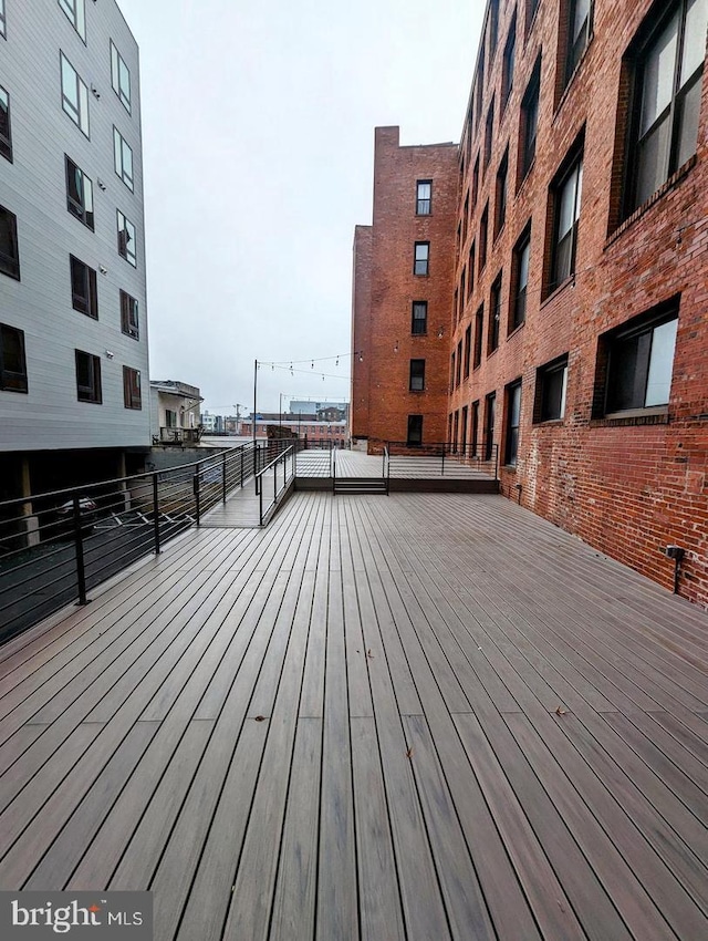 view of deck