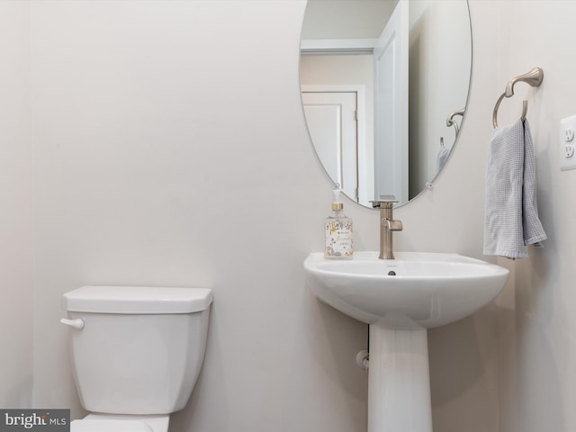 bathroom with toilet