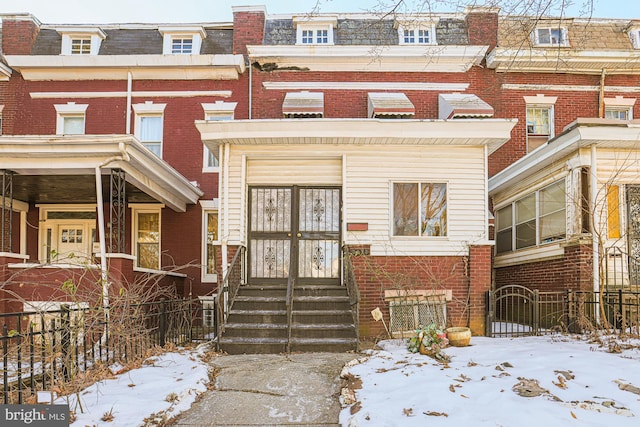 view of townhome / multi-family property