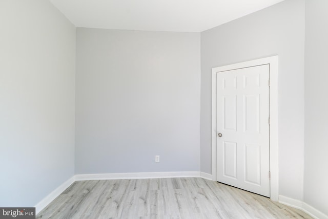 3603 Oakmont Ave, Baltimore, MD 21215 - unfurnished bedroom with light wood-style flooring and baseboards