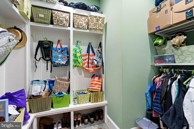 view of mudroom