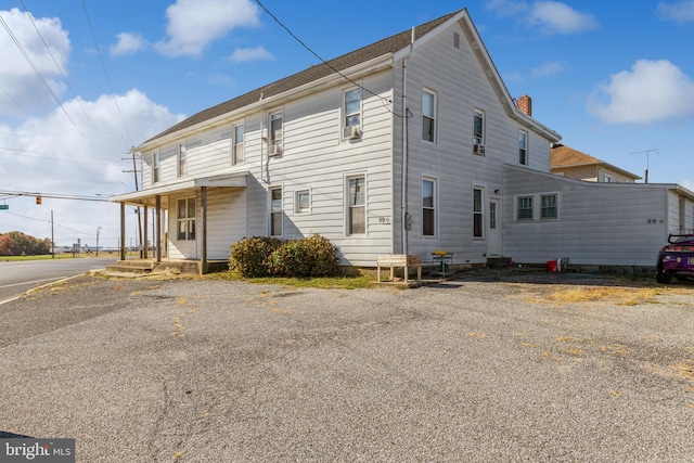 exterior space featuring a porch