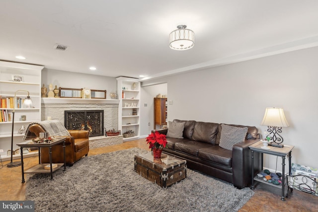 view of living room