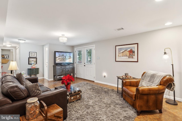 view of living room