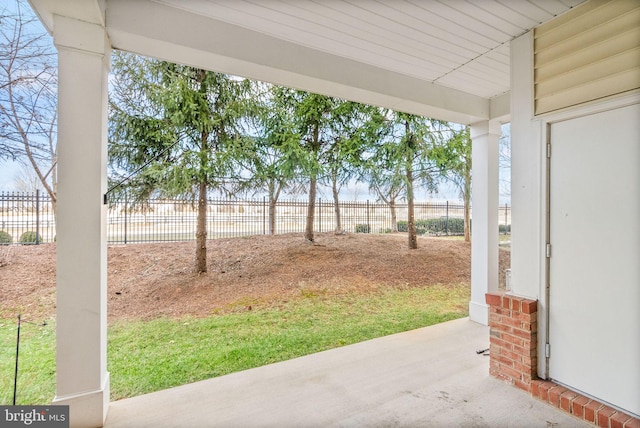 view of patio / terrace