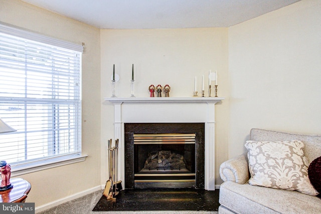 room details featuring carpet floors