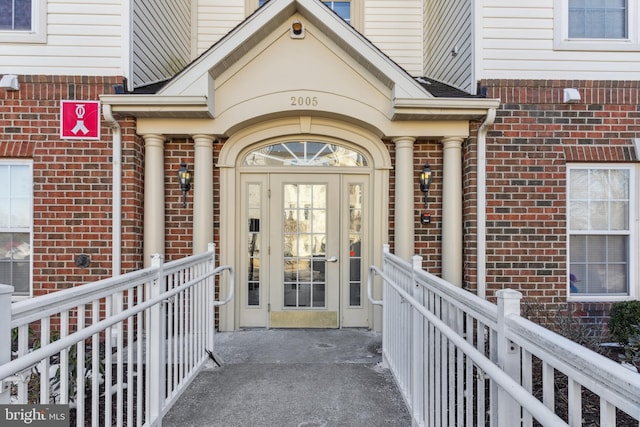 view of property entrance