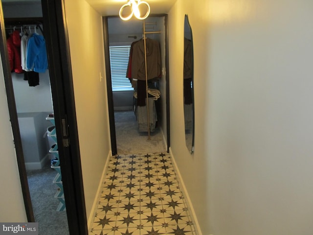 348 Broad St, Mount Holly, NJ 08060 - hall featuring baseboards and light floors