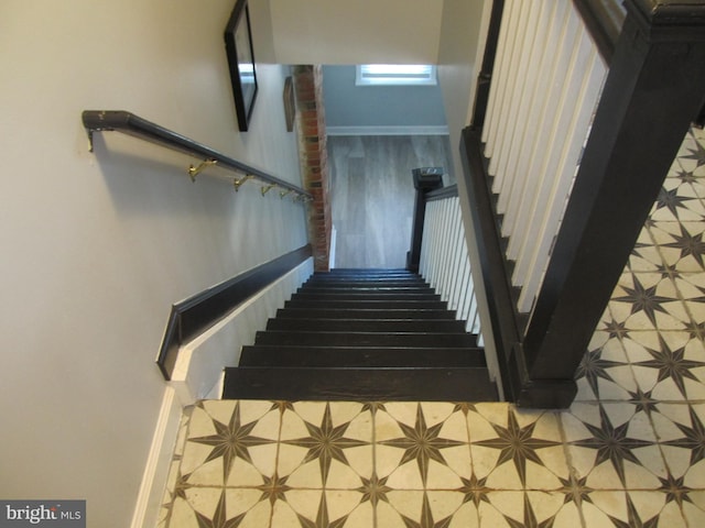 348 Broad St, Mount Holly, NJ 08060 - stairs with baseboards