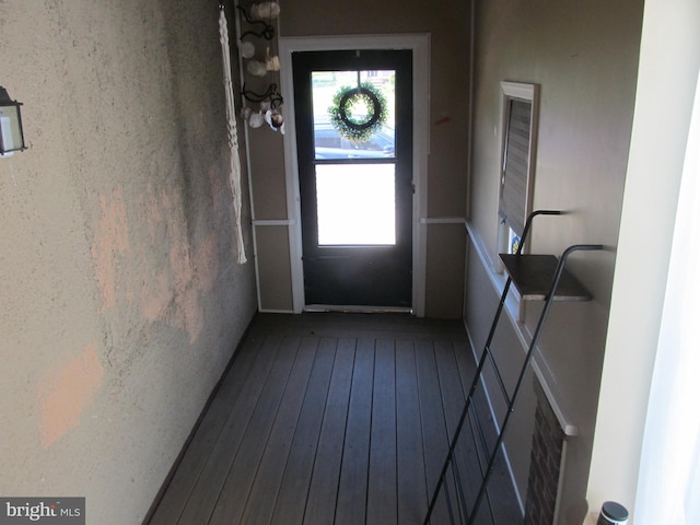 348 Broad St, Mount Holly, NJ 08060 - entryway featuring dark wood-style floors