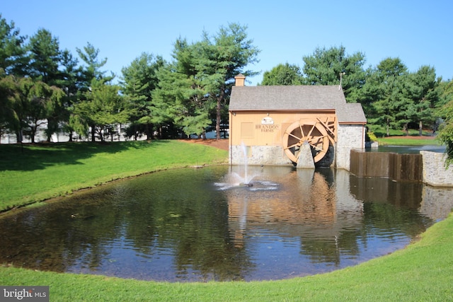 property view of water