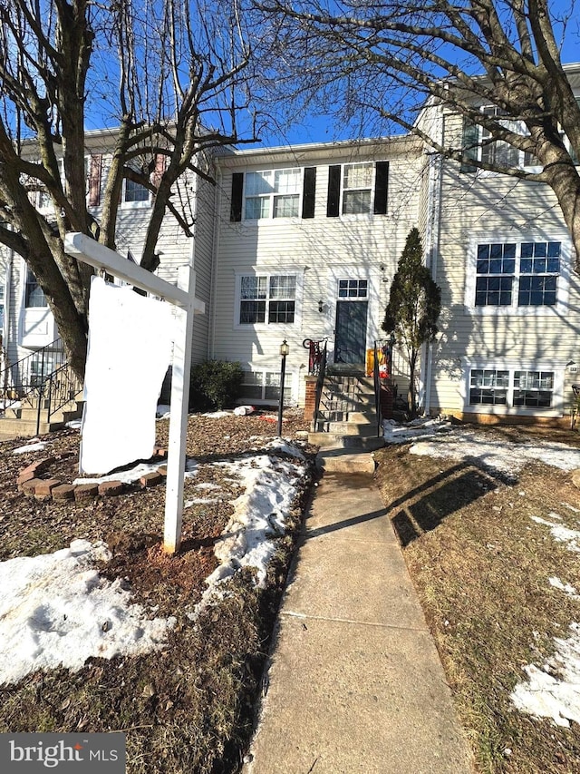 view of townhome / multi-family property