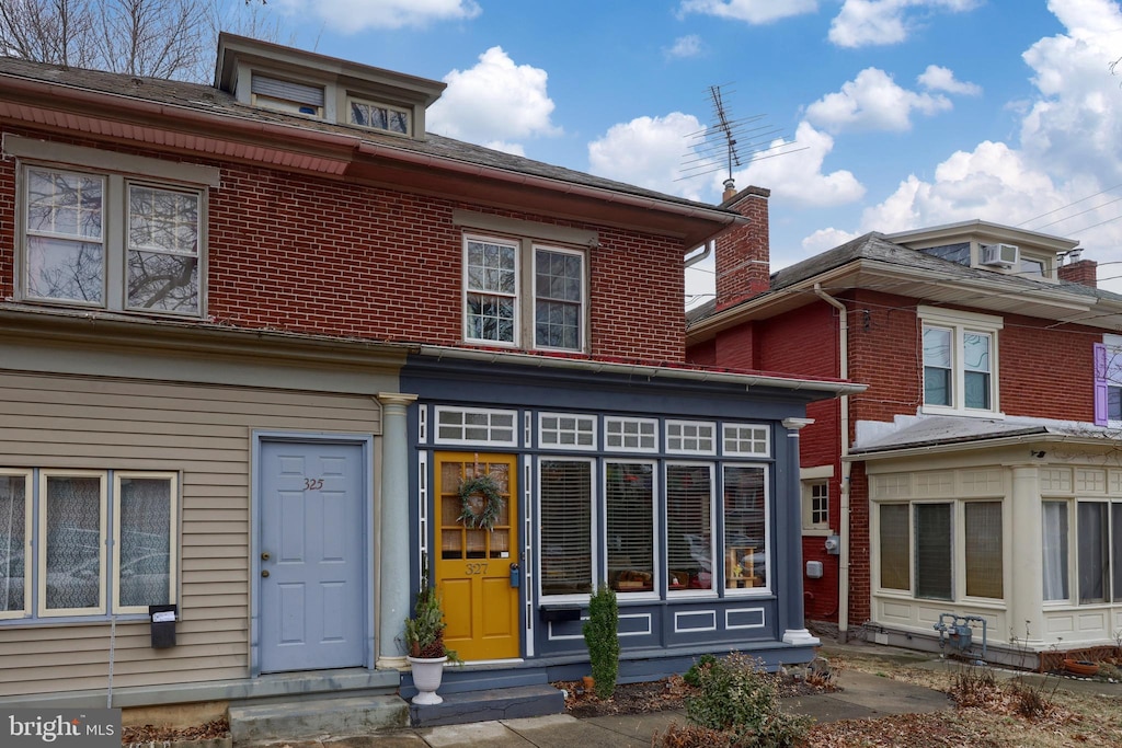 view of rear view of property