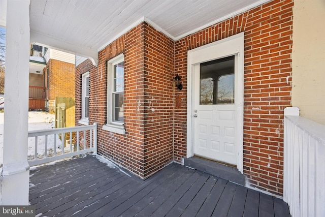 view of entrance to property