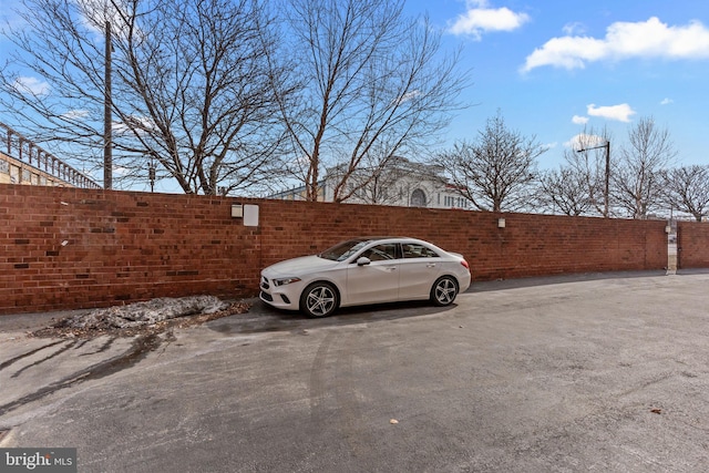 view of car parking