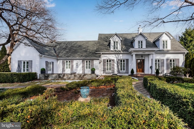 view of cape cod-style house