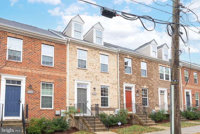 view of townhome / multi-family property