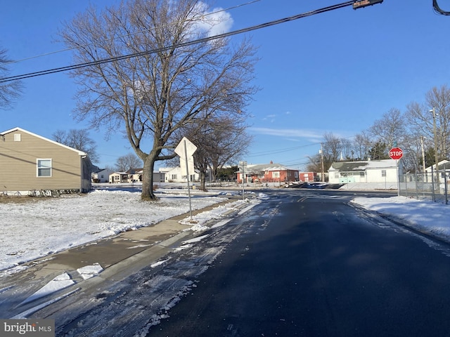 view of street