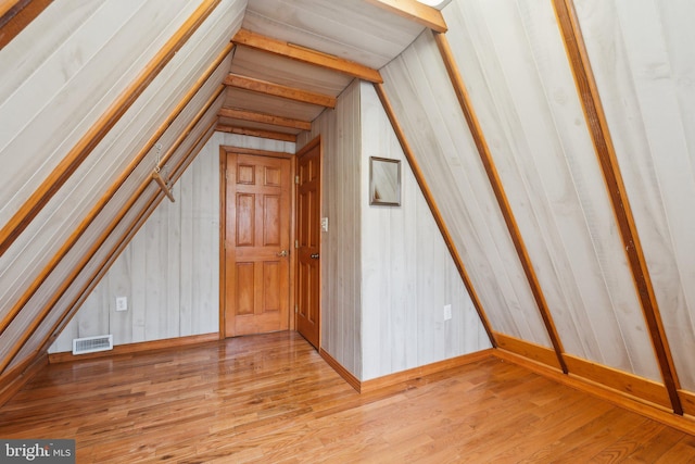 attic featuring visible vents