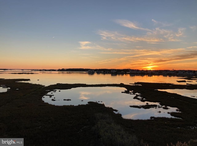 property view of water