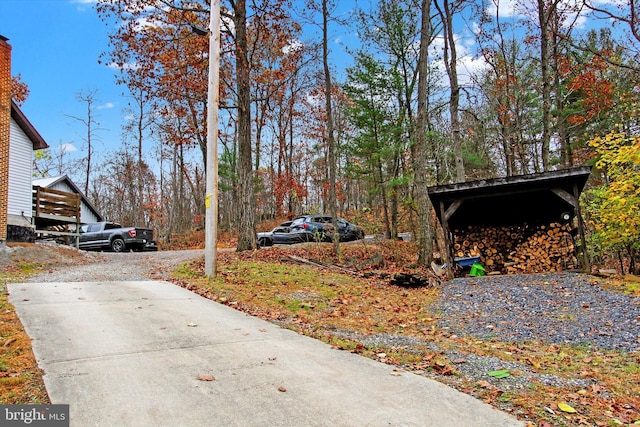480 Natural Dam Rd, Gettysburg, PA 17325 - view of concrete driveway