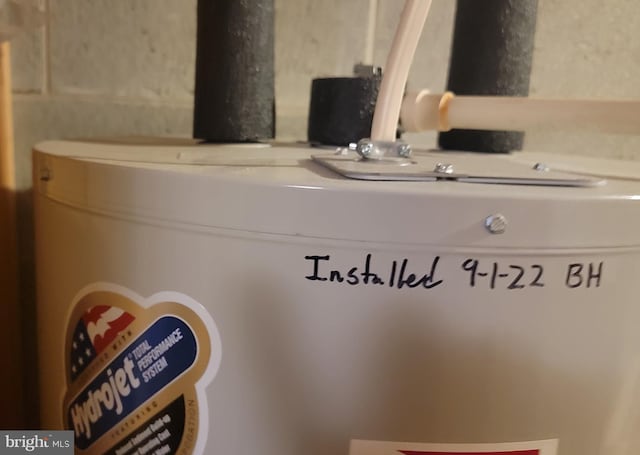 details with gas water heater