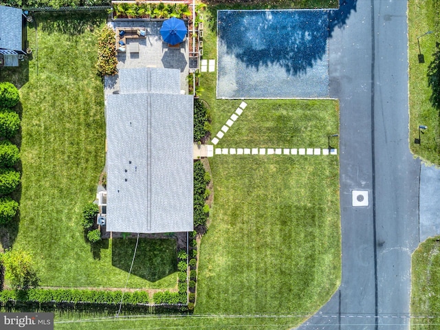 drone / aerial view