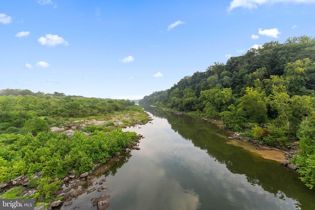 property view of water