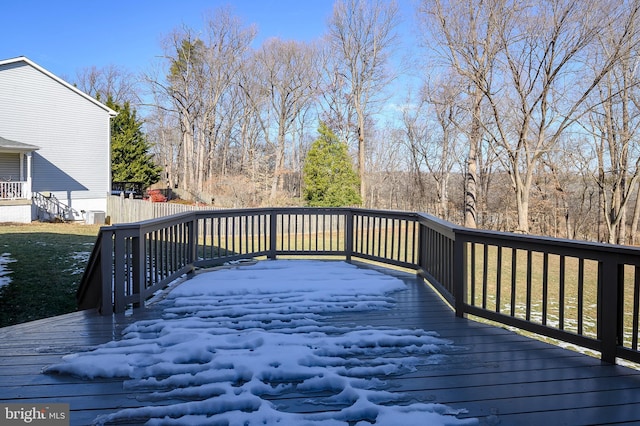 view of deck