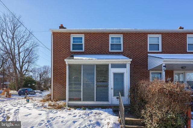 view of front of house