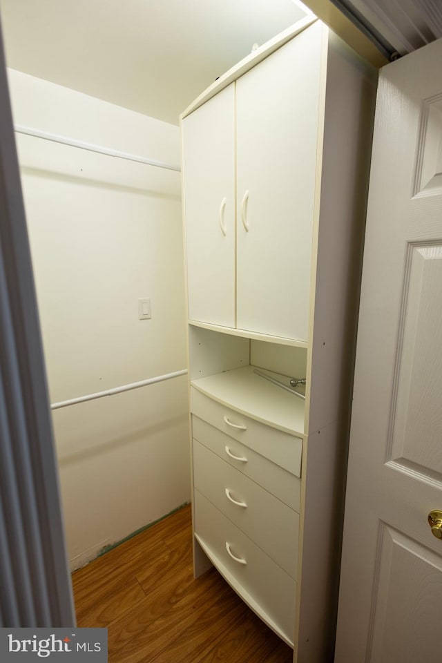 view of closet