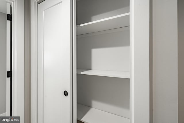 view of closet