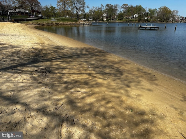 view of water feature