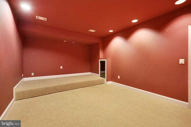 empty room with carpet